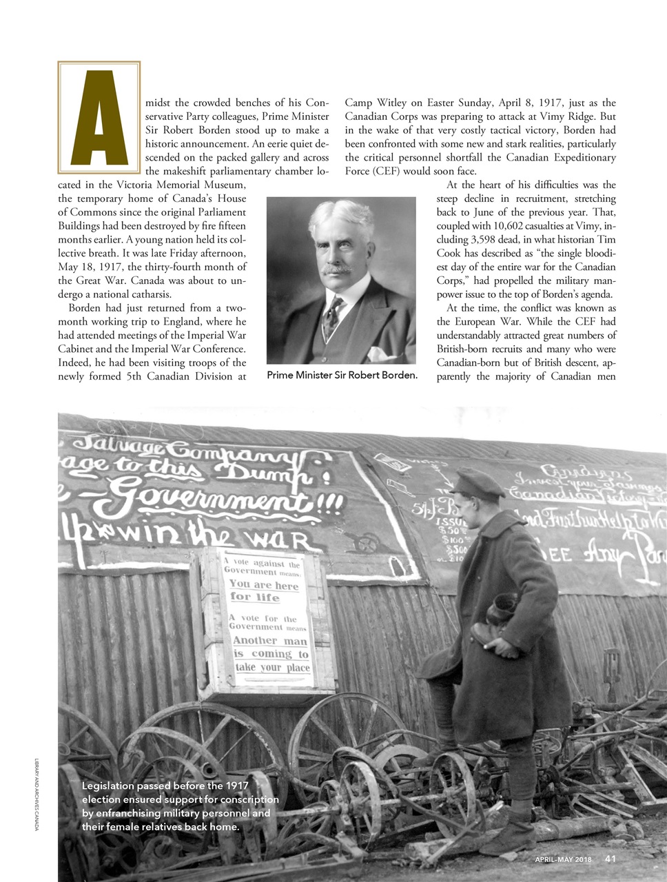 Canada's History Preview Pages