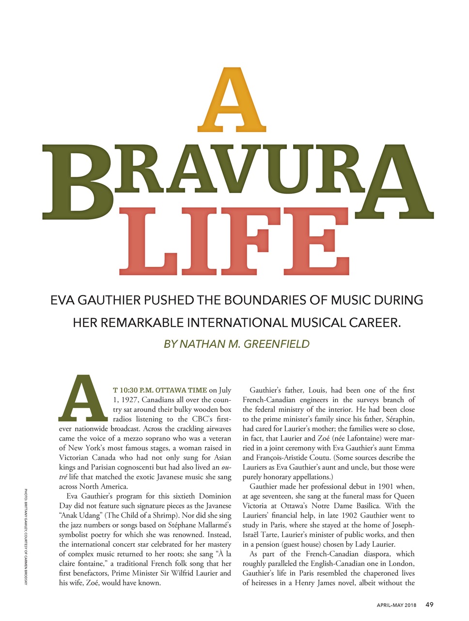 Canada's History Preview Pages