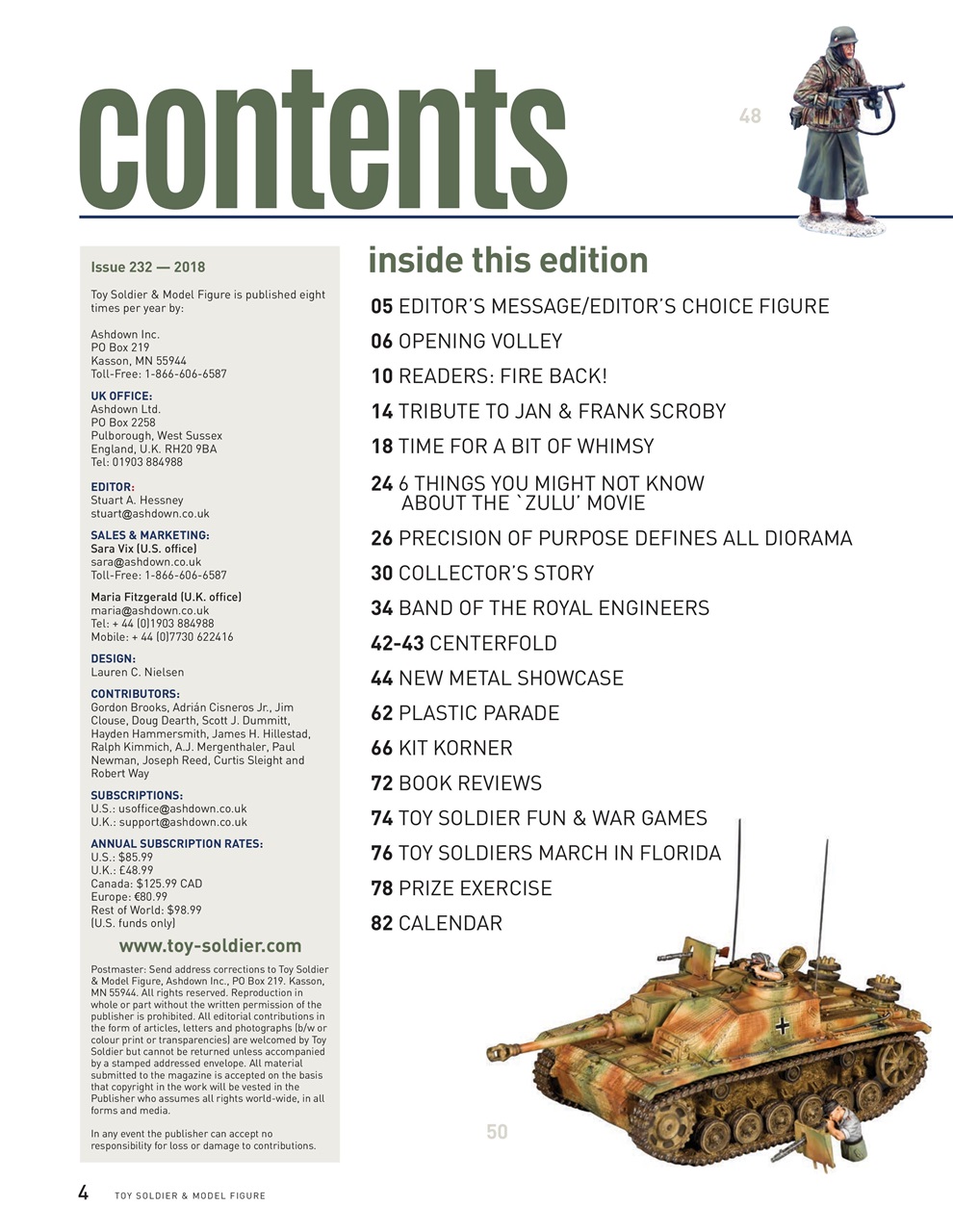 Toy Soldier & Model Figure Preview Pages