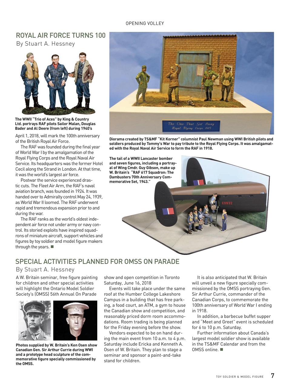 Toy Soldier & Model Figure Preview Pages