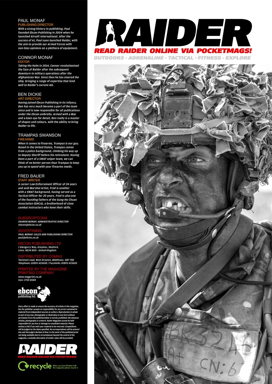 Raider Preview Pages