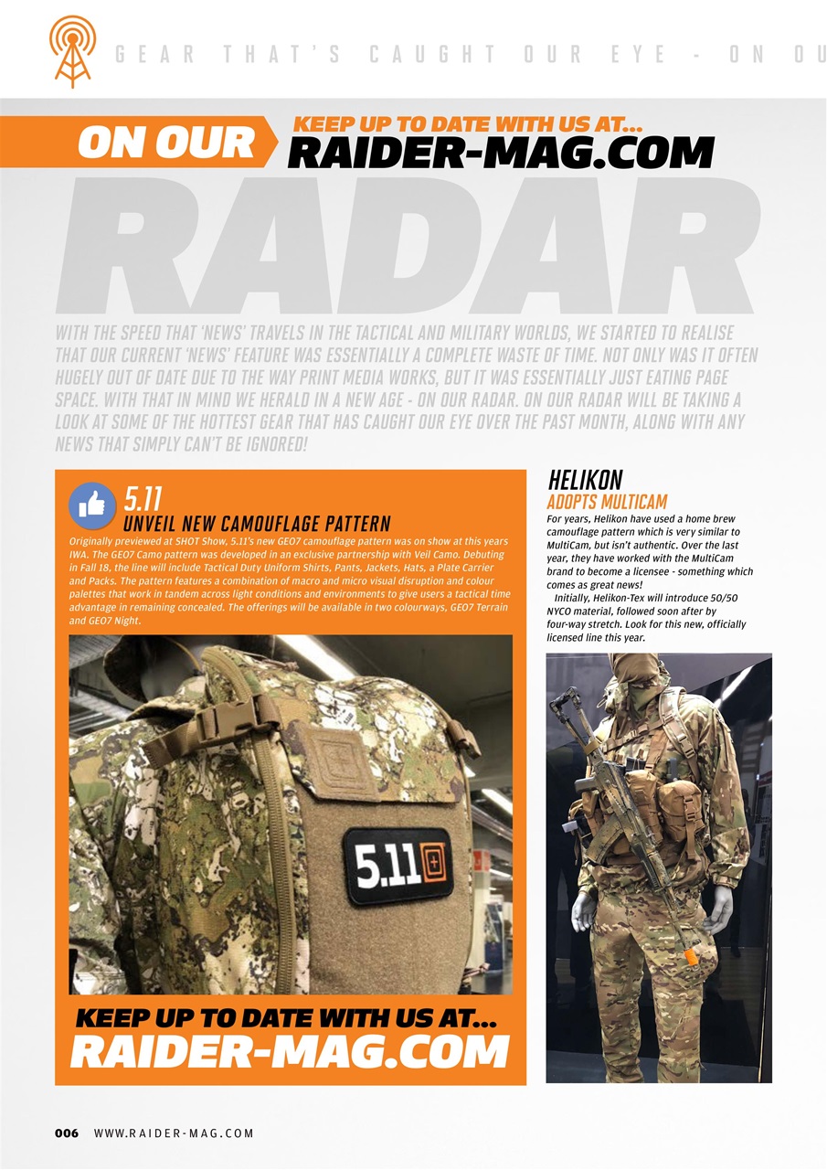 Raider Preview Pages