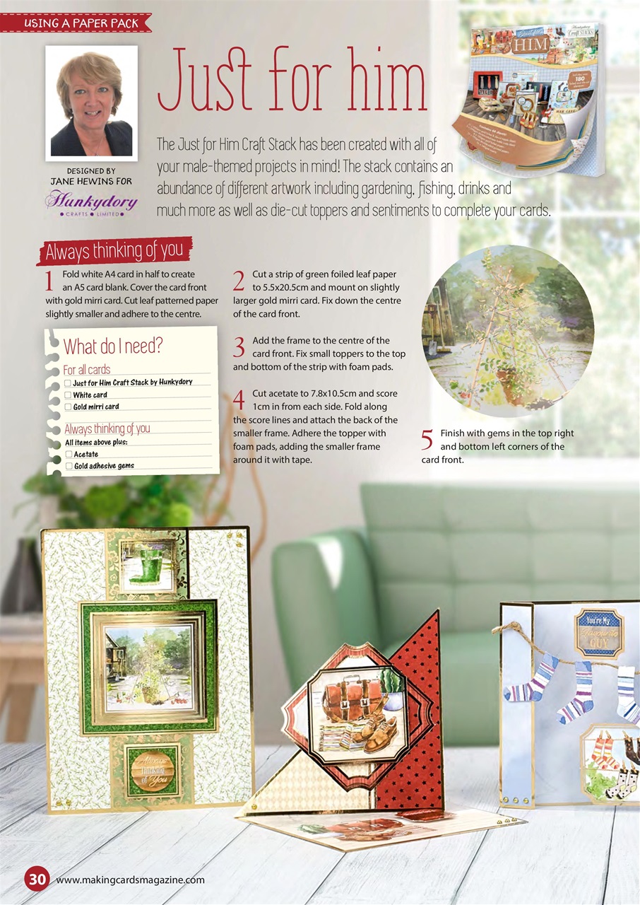 Making Cards & Papercraft Preview Pages