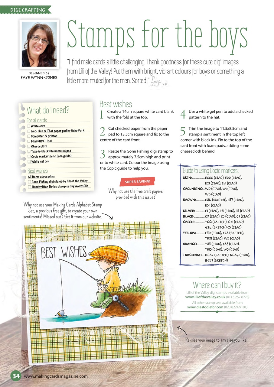 Making Cards & Papercraft Preview Pages