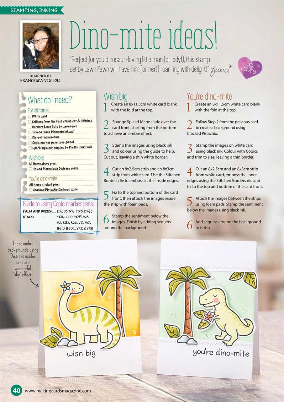 Making Cards & Papercraft Preview Pages