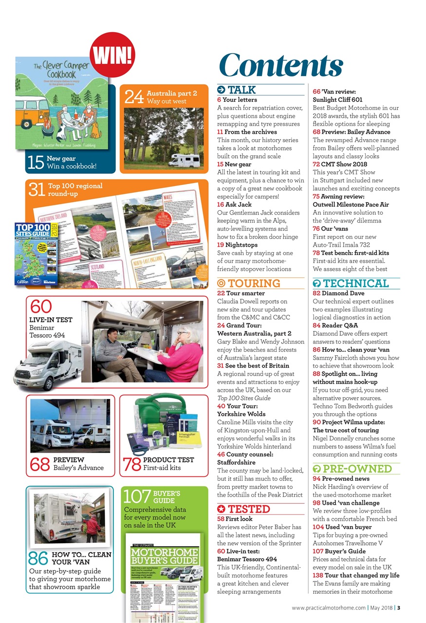 Practical Motorhome Preview Pages