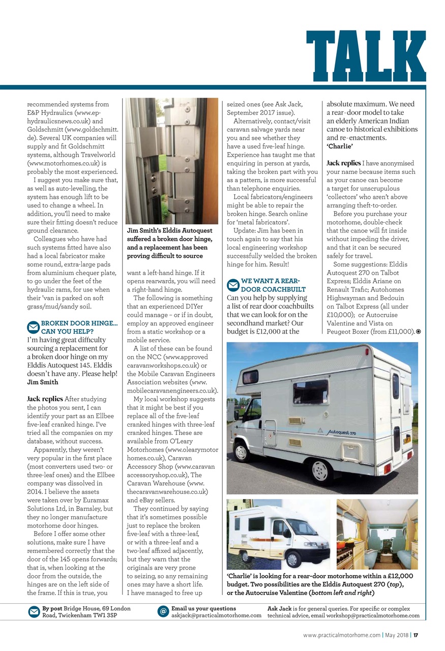 Practical Motorhome Preview Pages