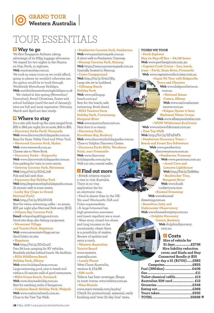 Practical Motorhome Preview Pages
