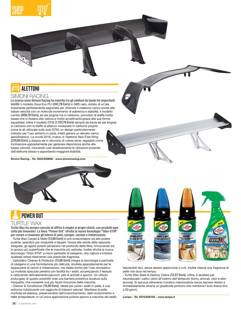 Elaborare GT Tuning Preview Pages