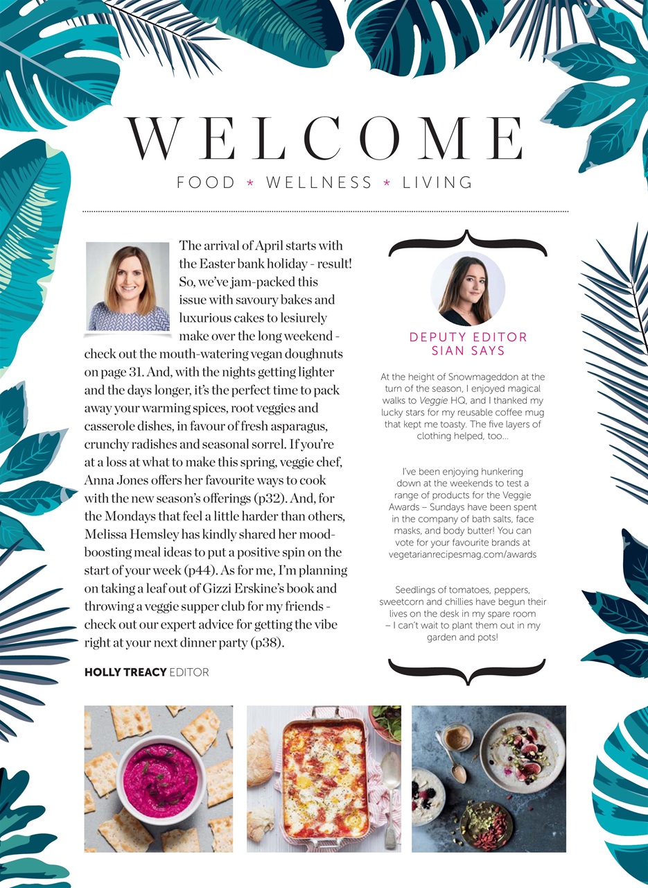 Veggie Magazine Preview Pages