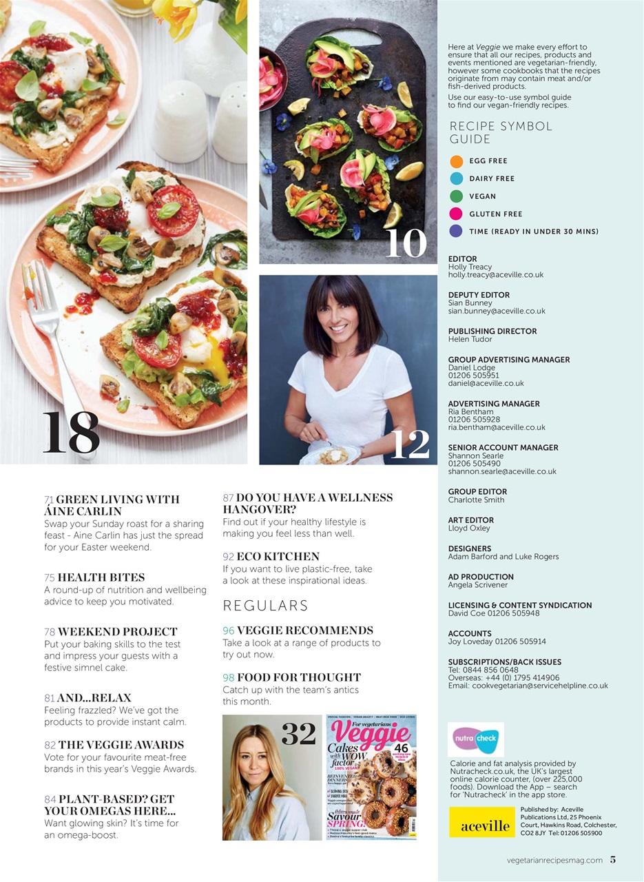 Veggie Magazine Preview Pages