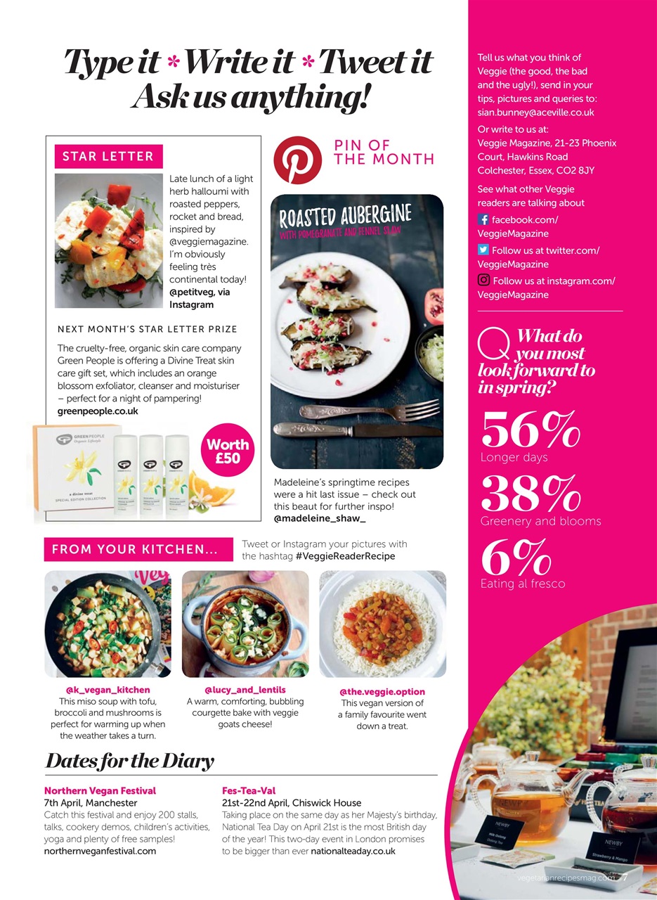 Veggie Magazine Preview Pages