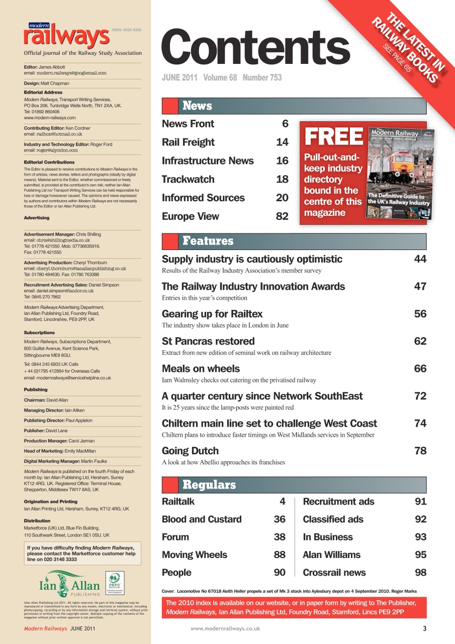 Modern Railways Preview Pages