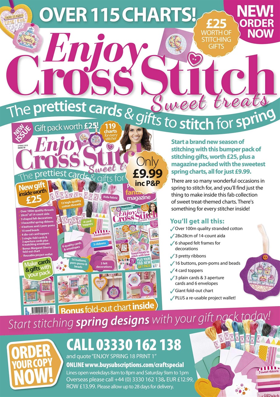 Cross Stitch Crazy Preview Pages