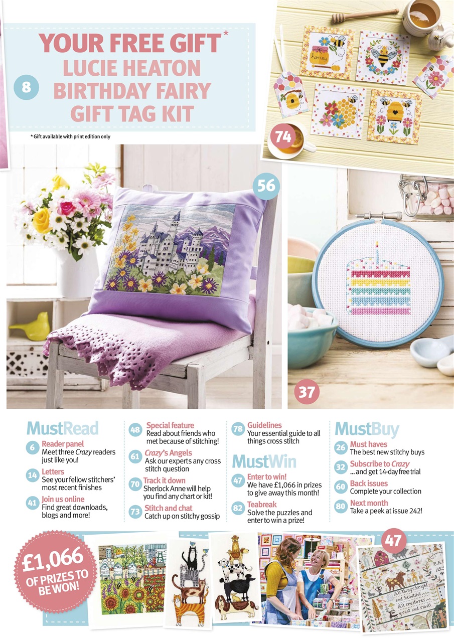 Cross Stitch Crazy Preview Pages