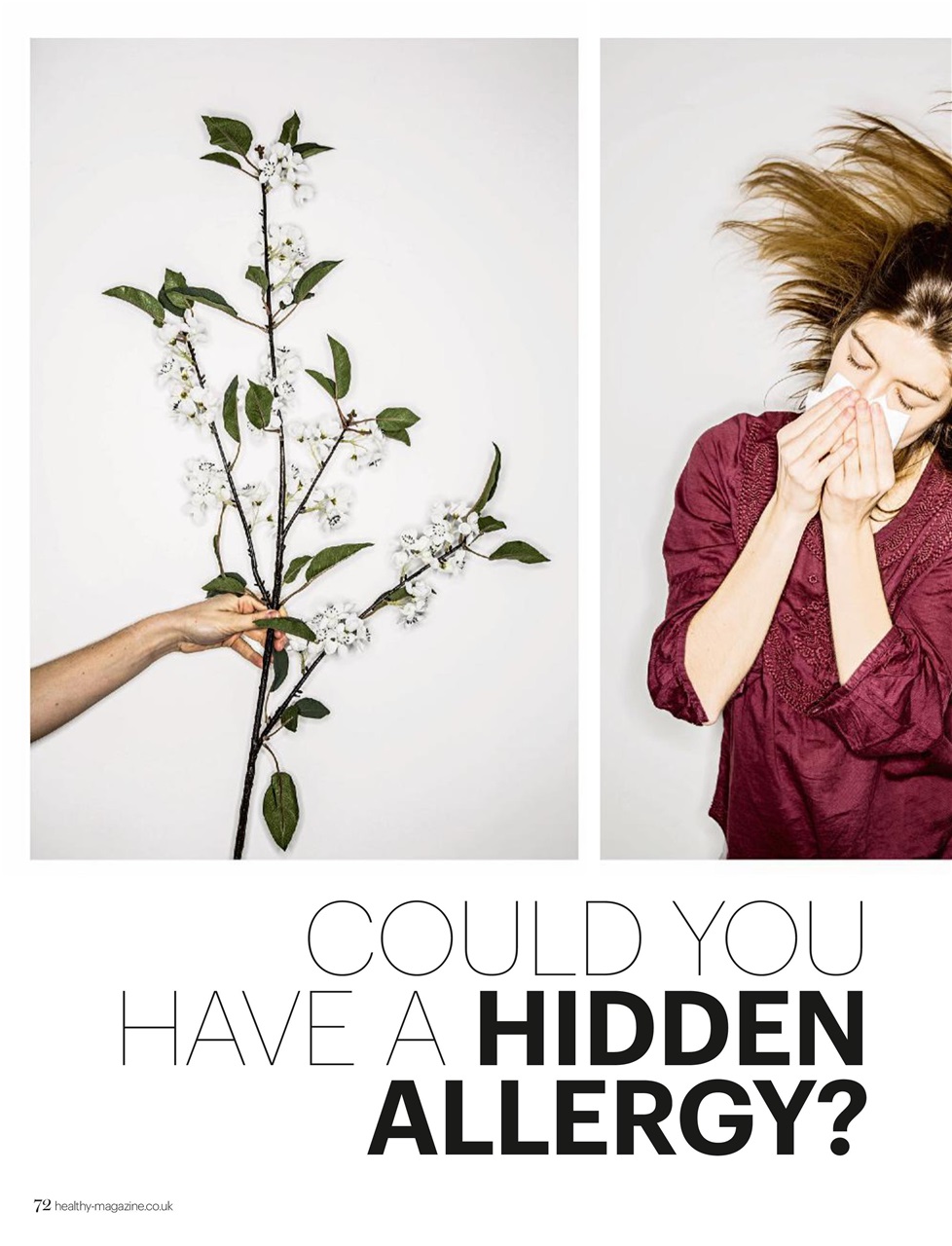 Healthy Magazine Preview Pages