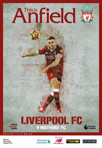 Liverpool FC Programmes issue 