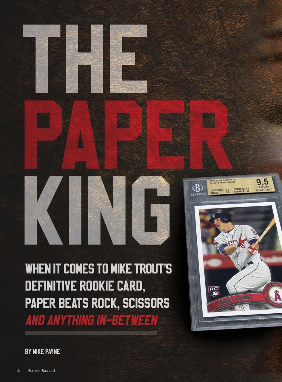 Beckett Baseball Magazine Preview Pages