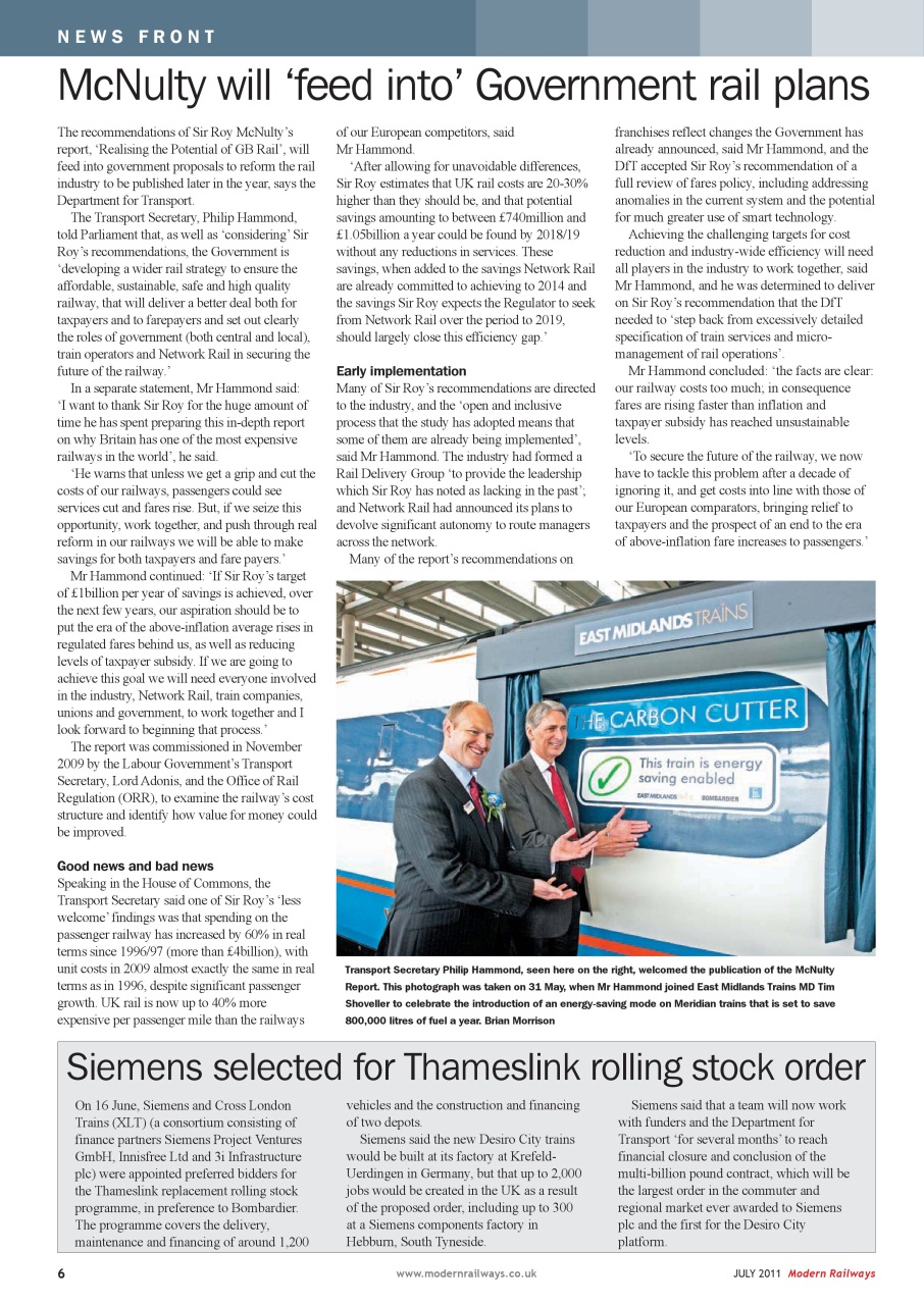 Modern Railways Preview Pages