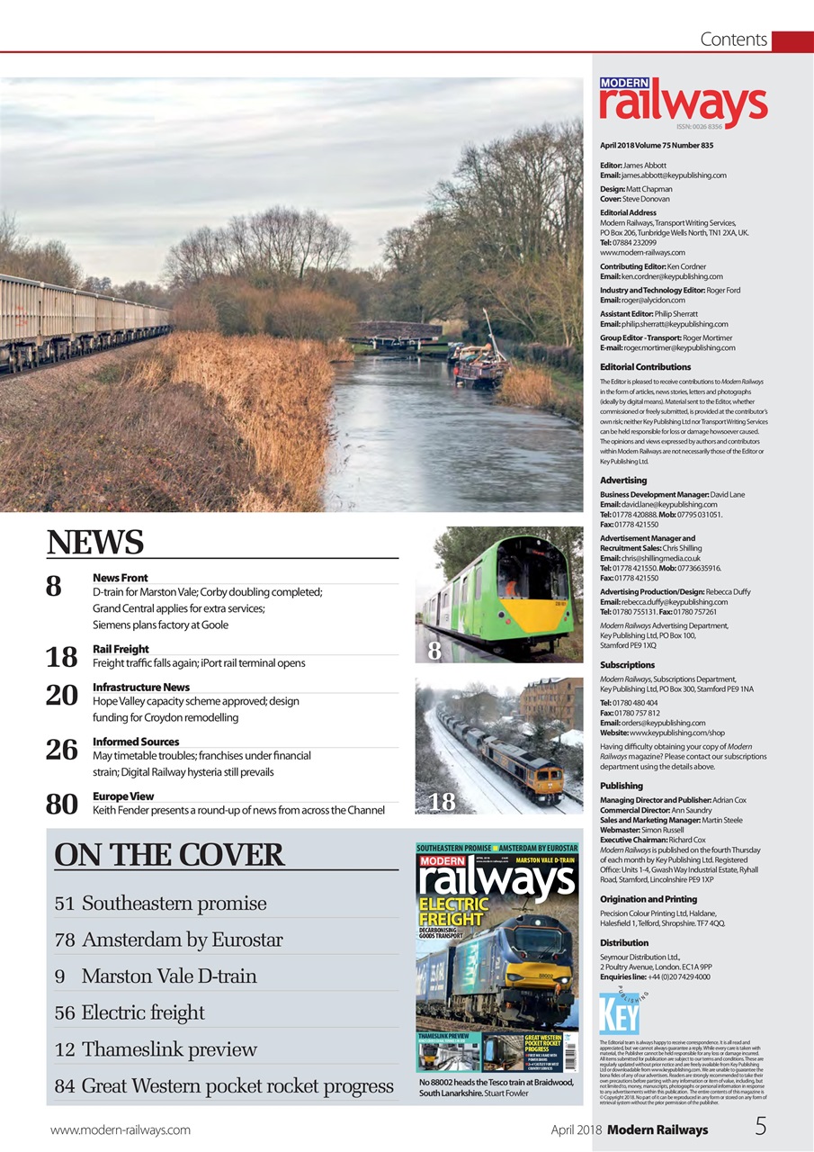 Modern Railways Preview Pages
