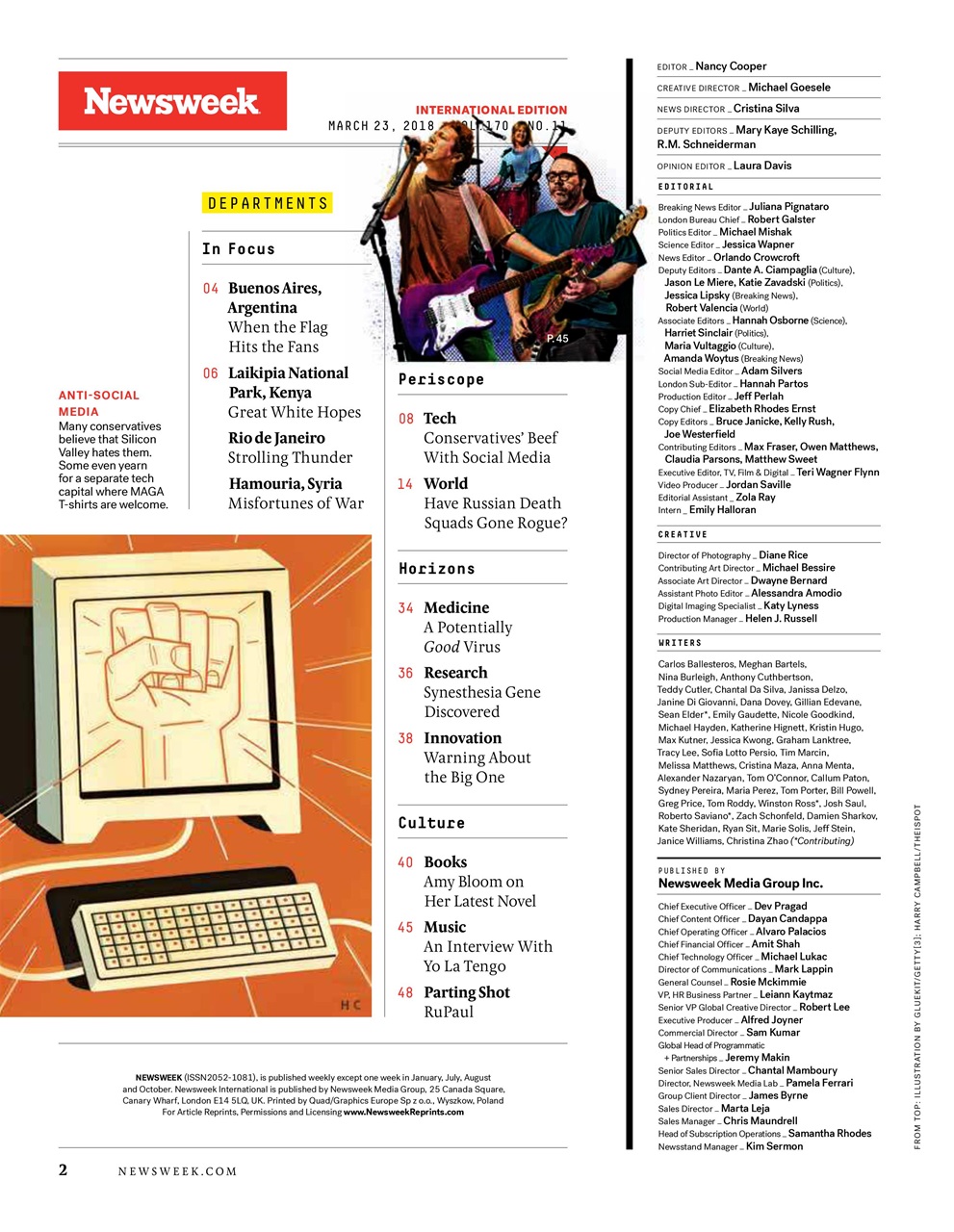 Newsweek International Preview Pages