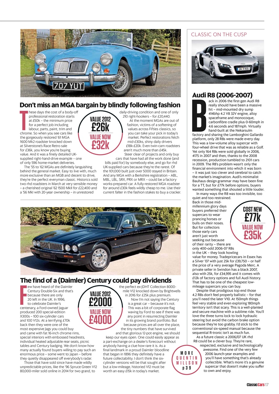 Classic Cars Preview Pages