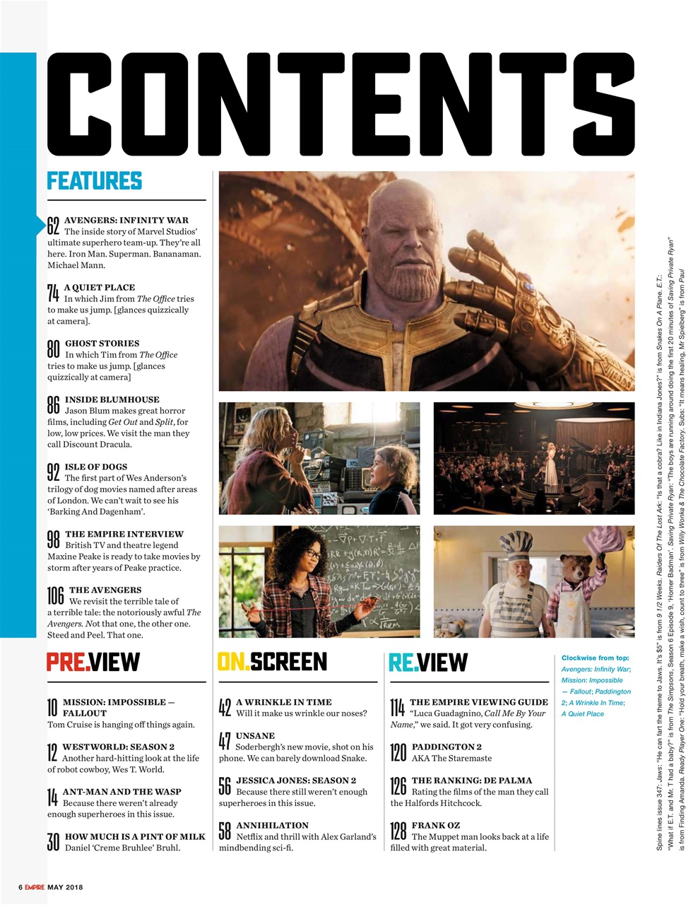 Empire Preview Pages