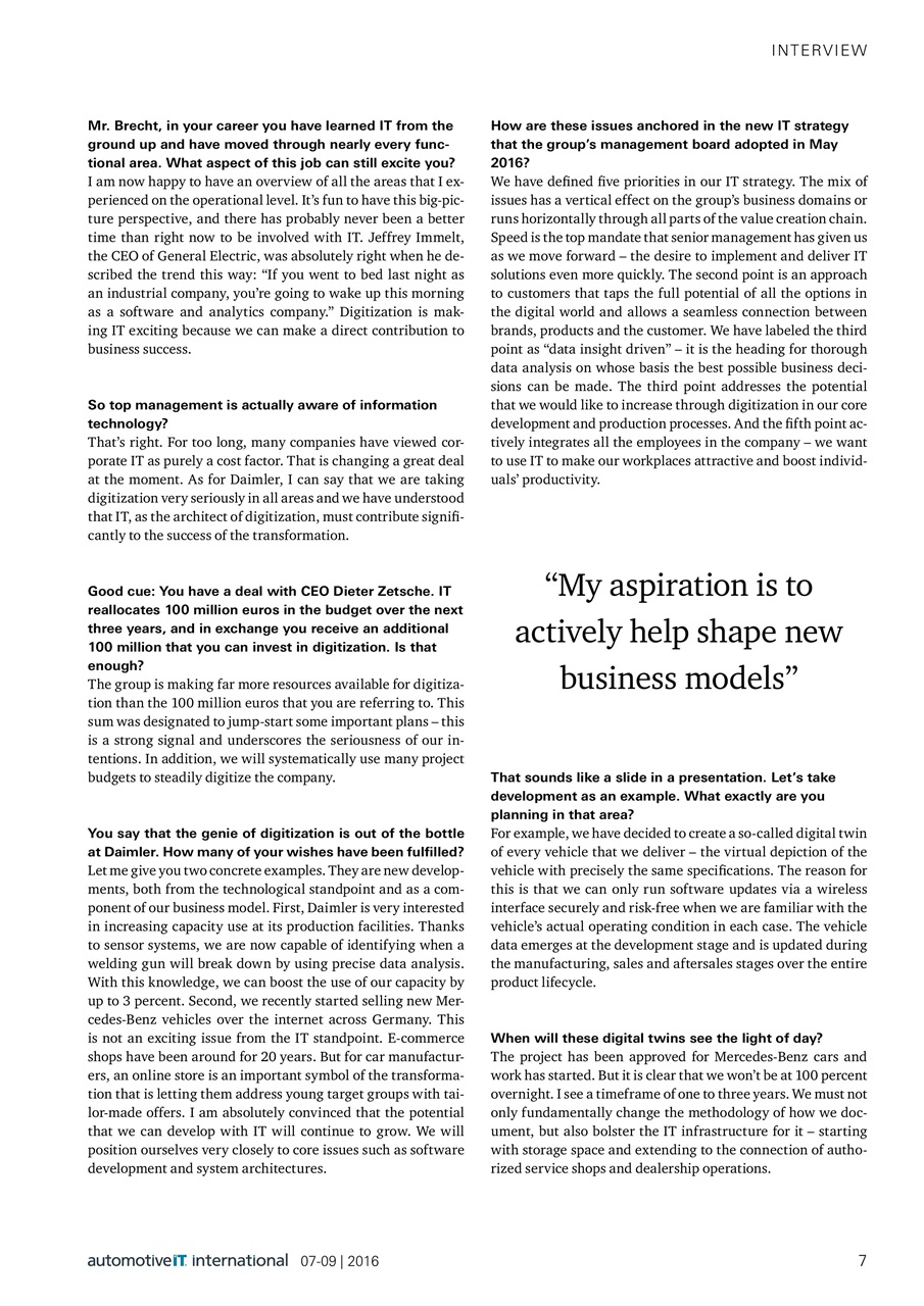 AutomotiveIT Preview Pages