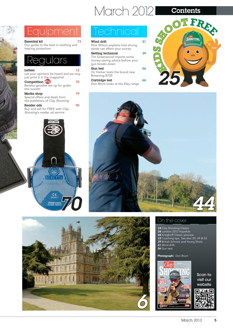 Clay Shooting Preview Pages