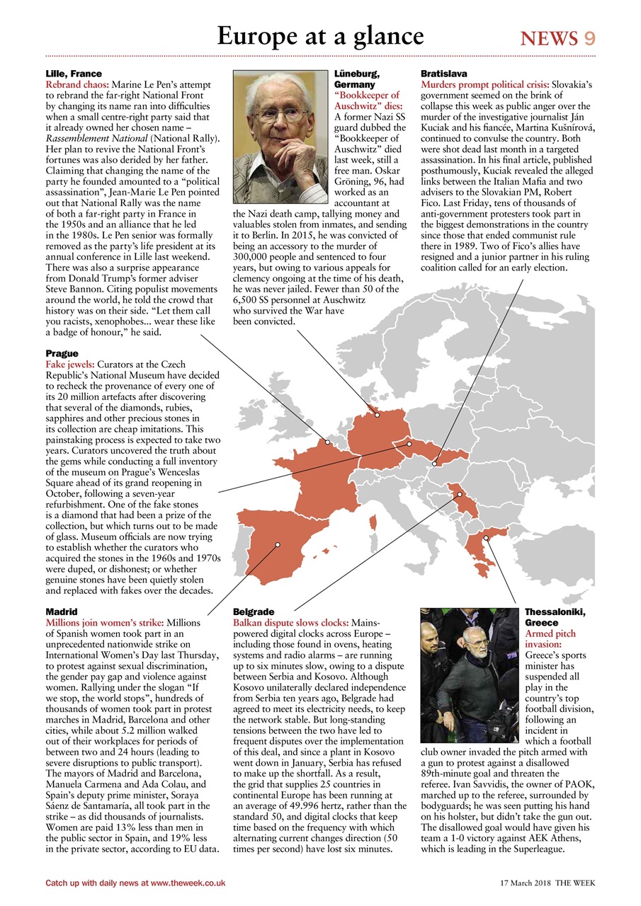 The Week Preview Pages