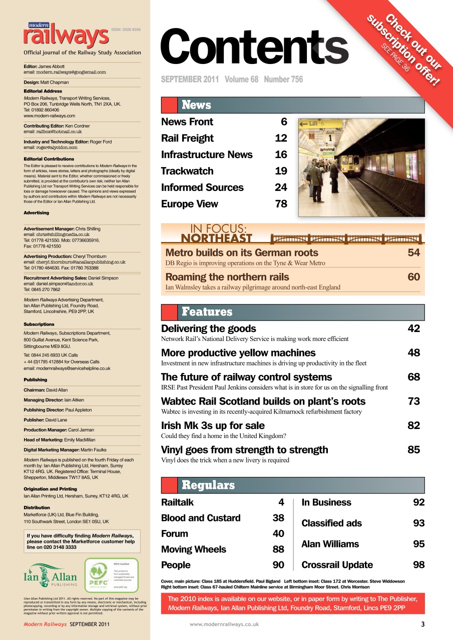 Modern Railways Preview Pages