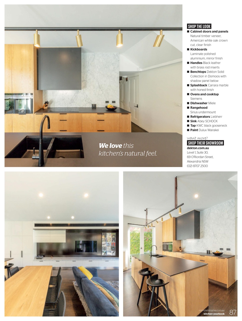 Kitchen Yearbook Preview Pages