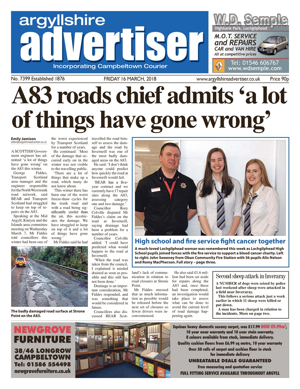 Argyllshire Advertiser Preview Pages