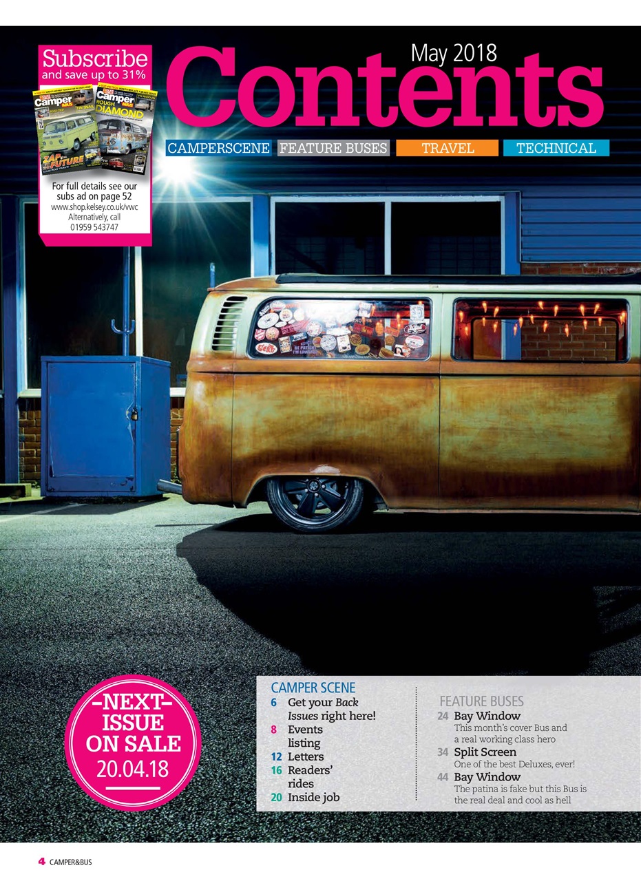 VW Camper Preview Pages