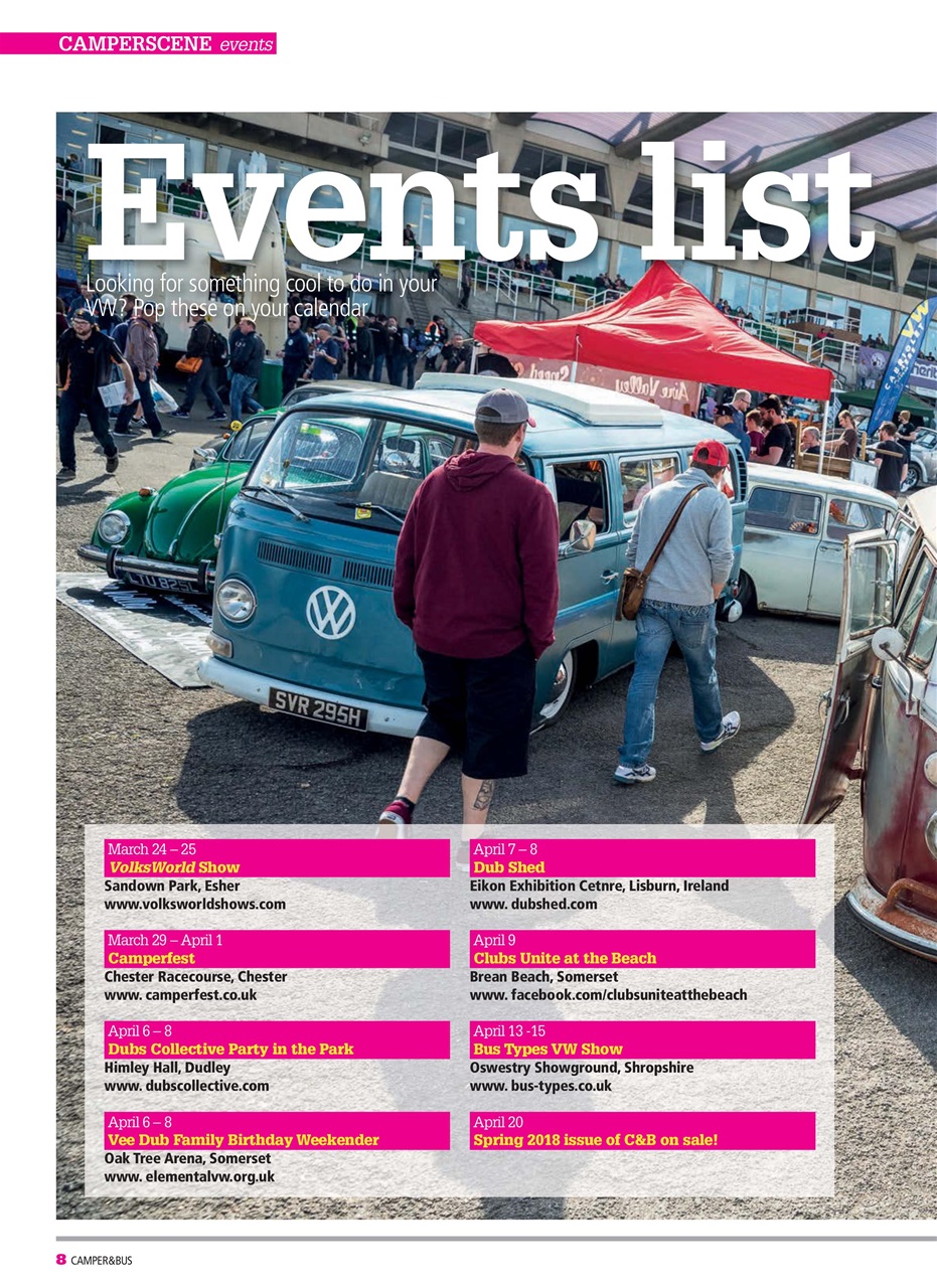 VW Camper Preview Pages