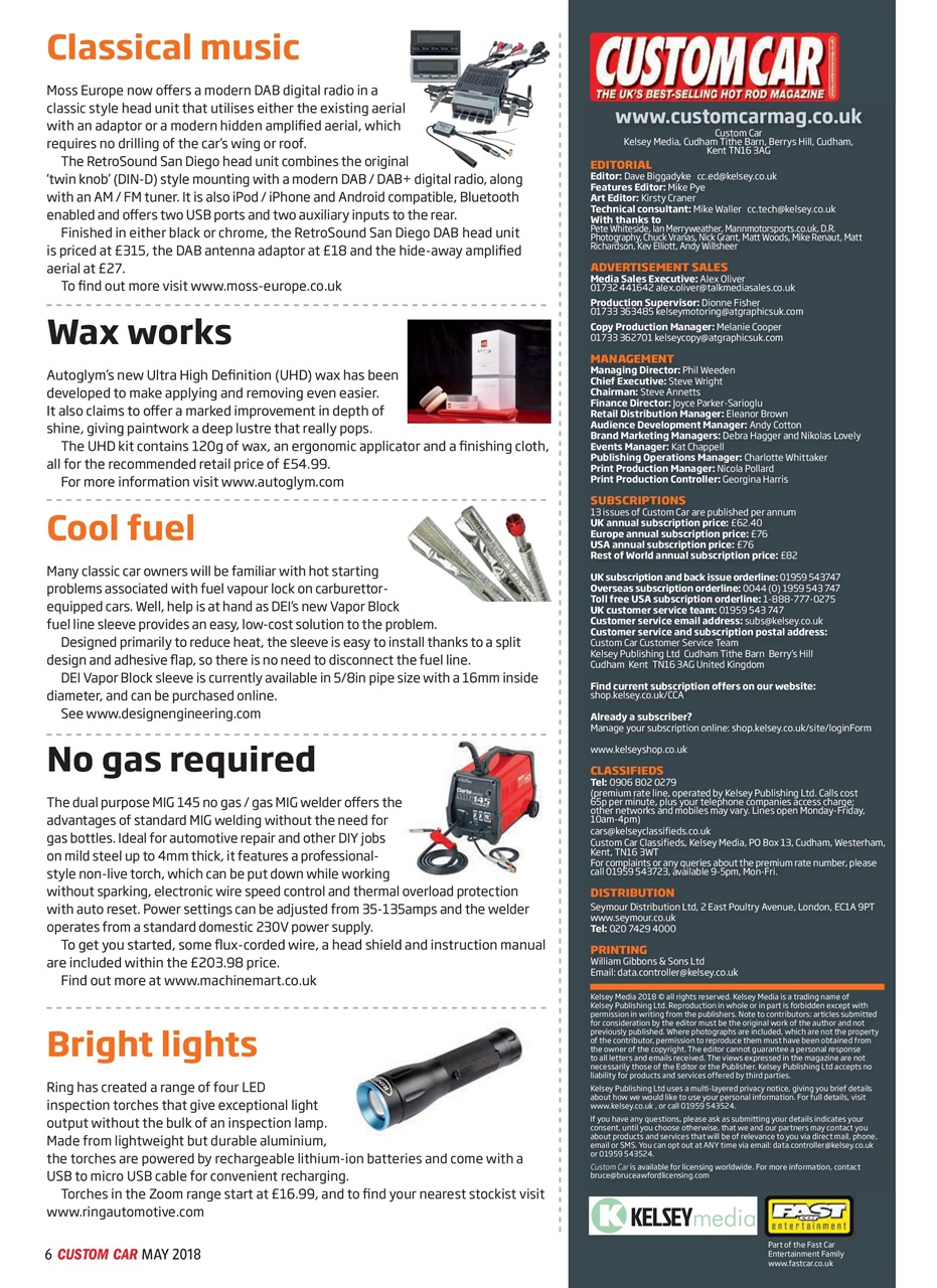 Custom Car Preview Pages