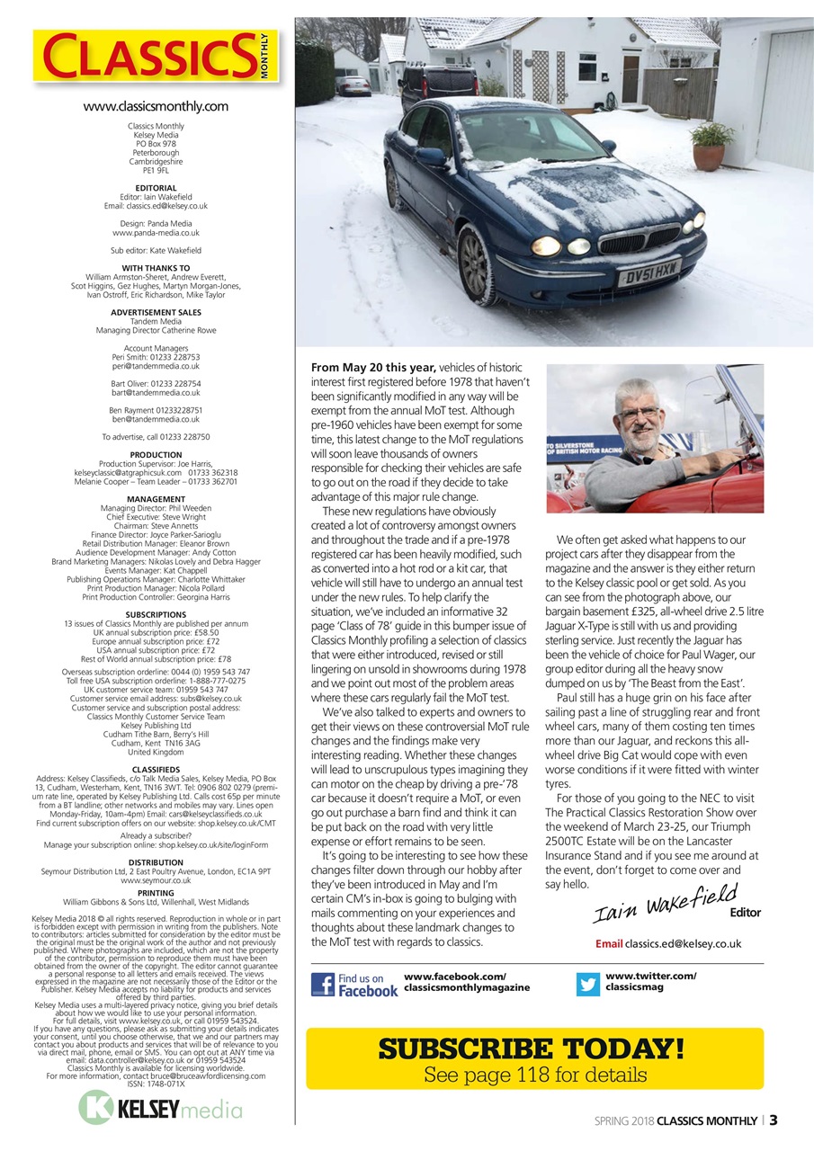 Classics World Preview Pages