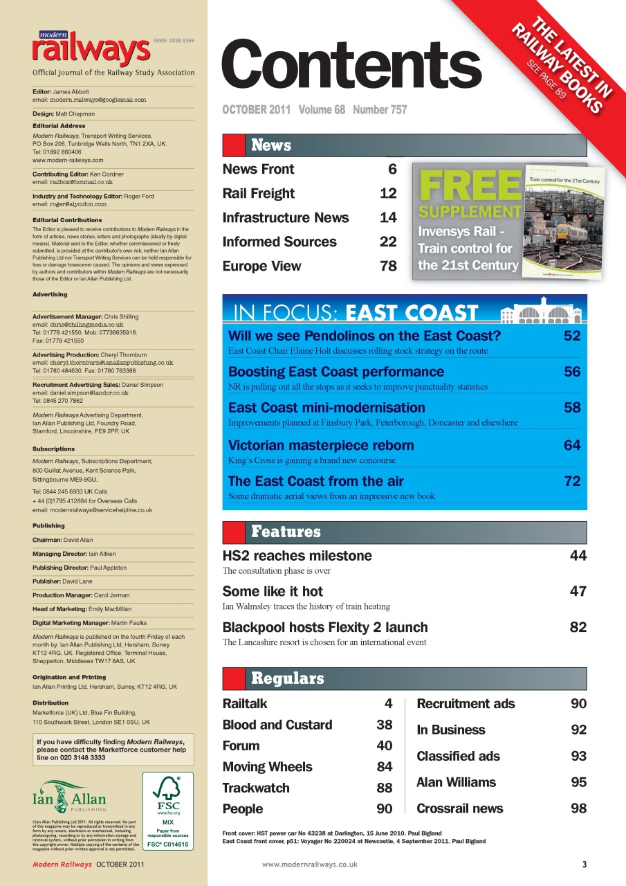 Modern Railways Preview Pages