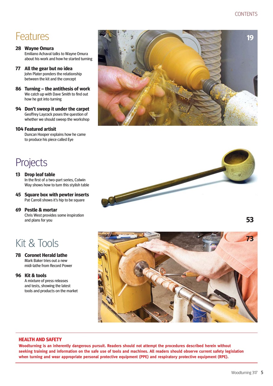Woodturning Preview Pages