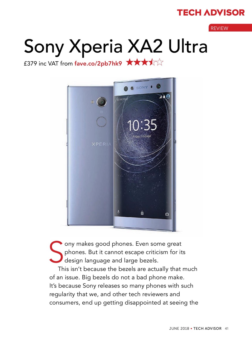 Tech Advisor Preview Pages