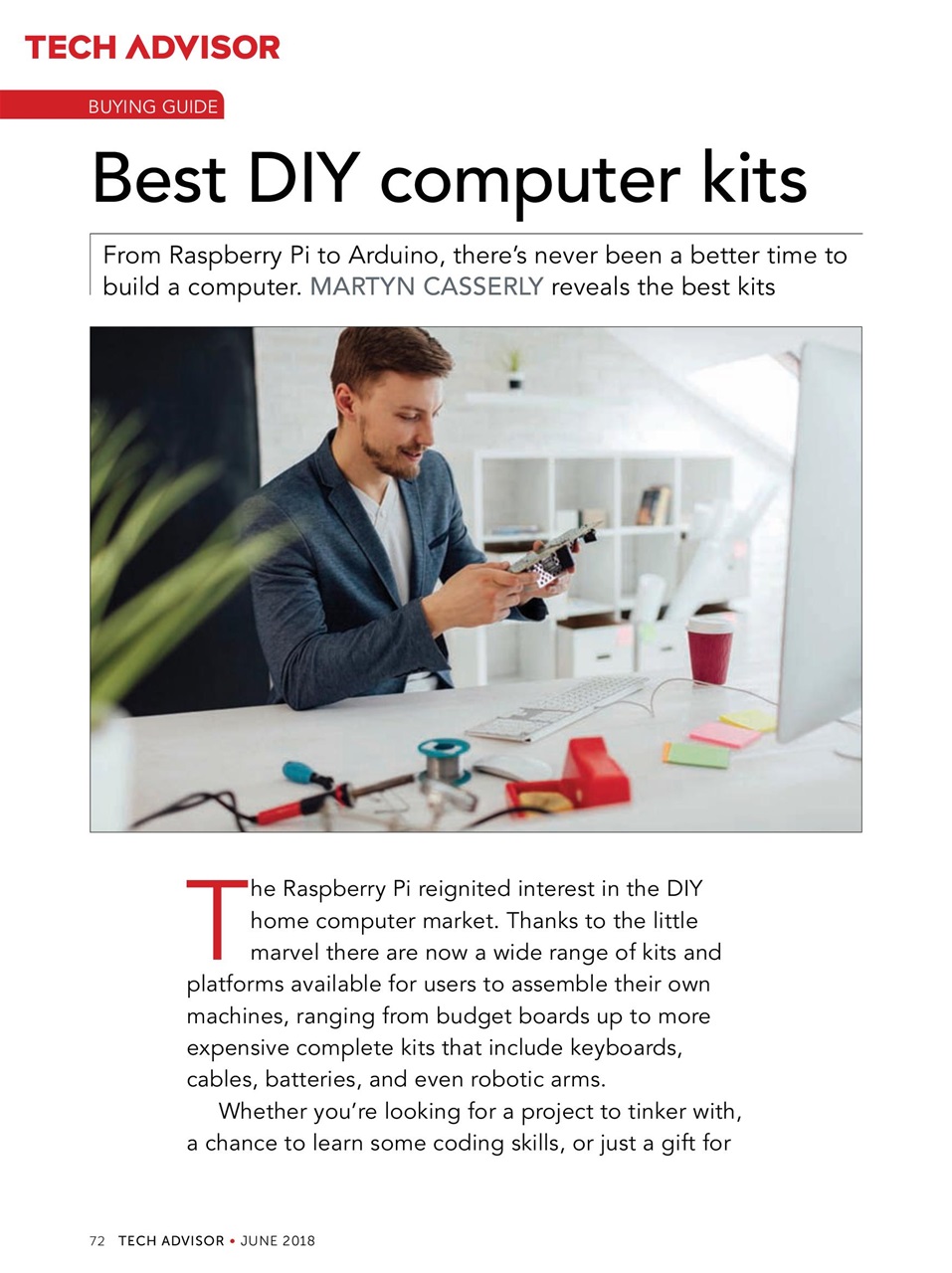 Tech Advisor Preview Pages