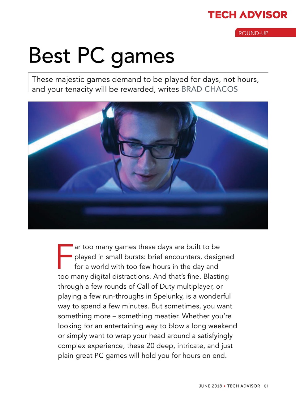 Tech Advisor Preview Pages