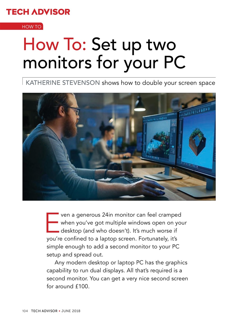 Tech Advisor Preview Pages