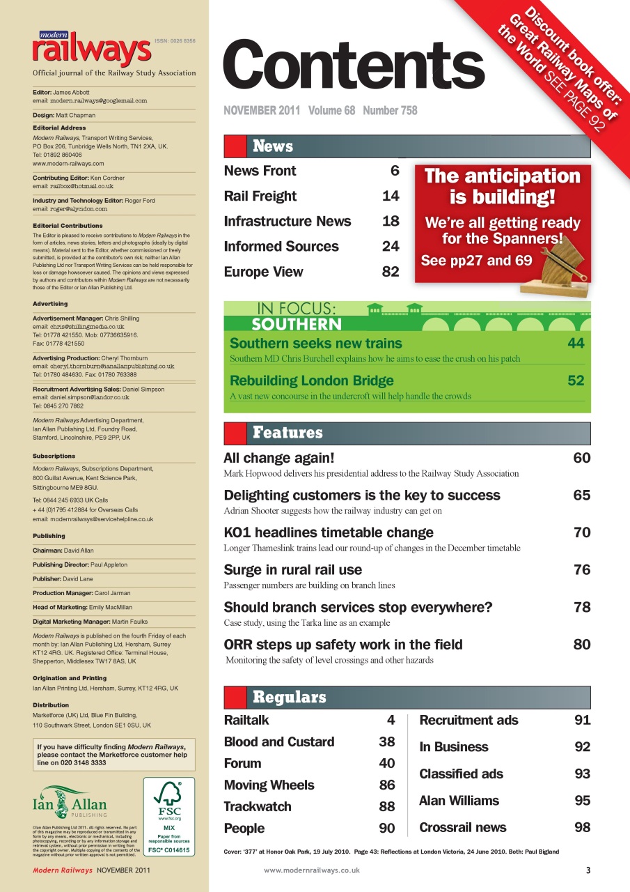 Modern Railways Preview Pages