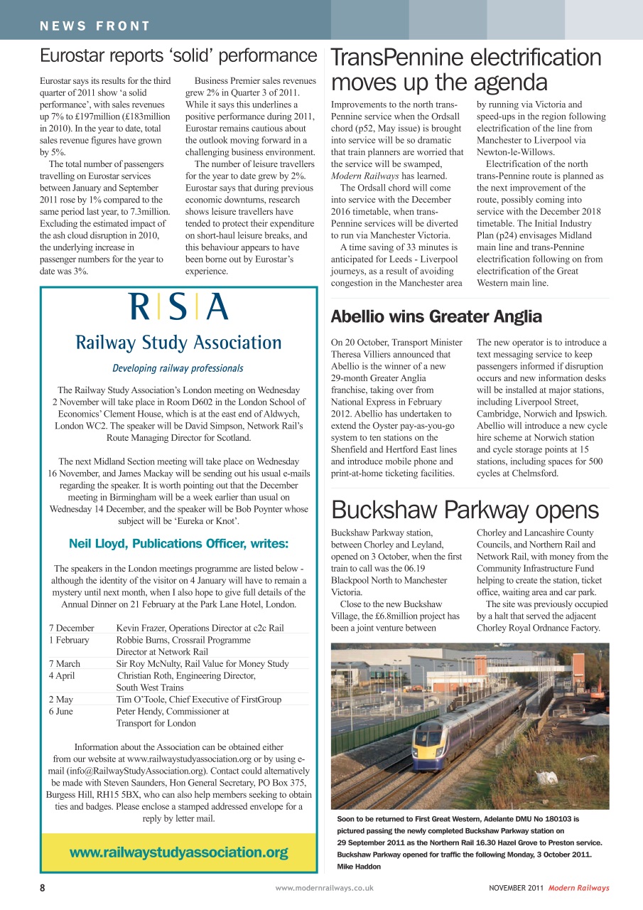 Modern Railways Preview Pages