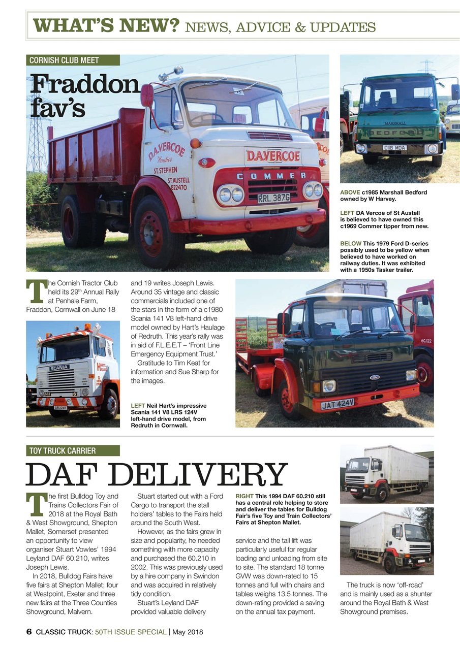 Classic Truck (OLD) Preview Pages