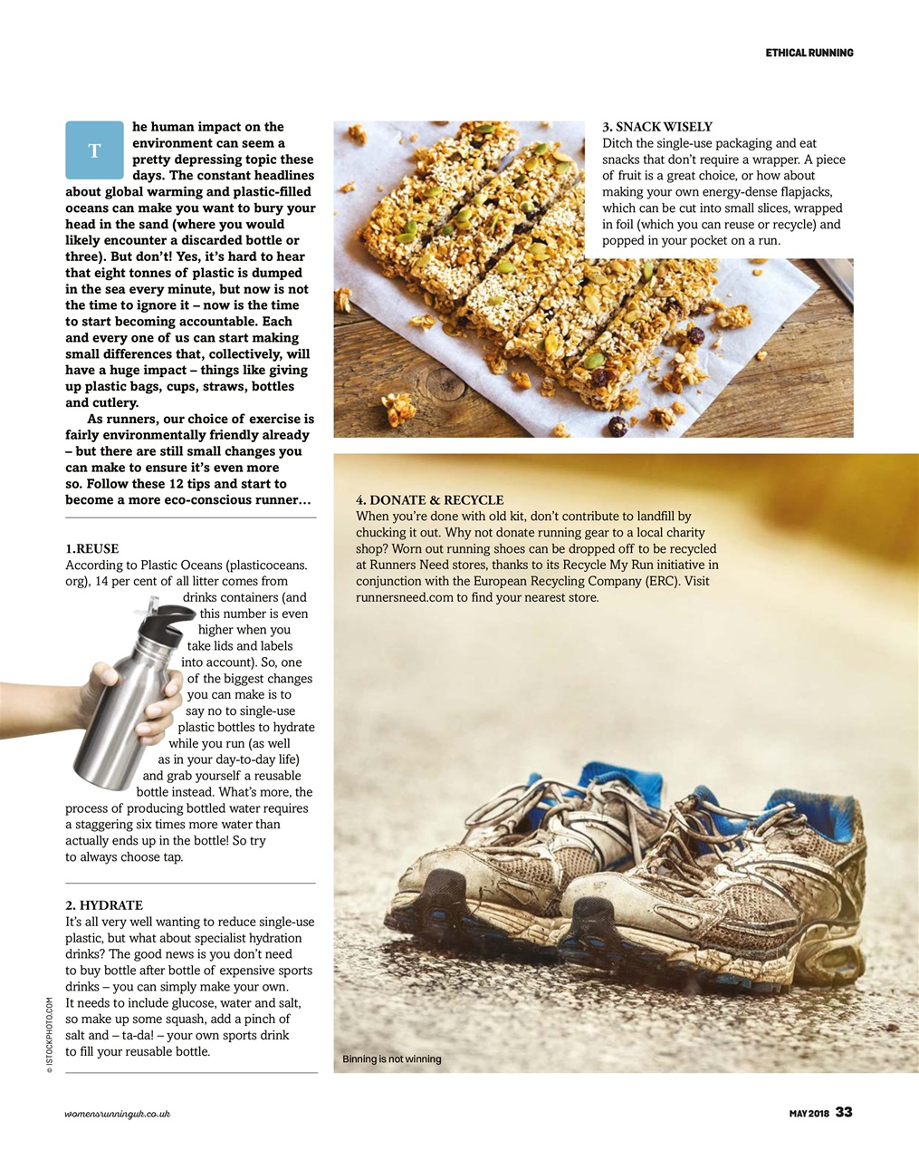 Women’s Running Preview Pages