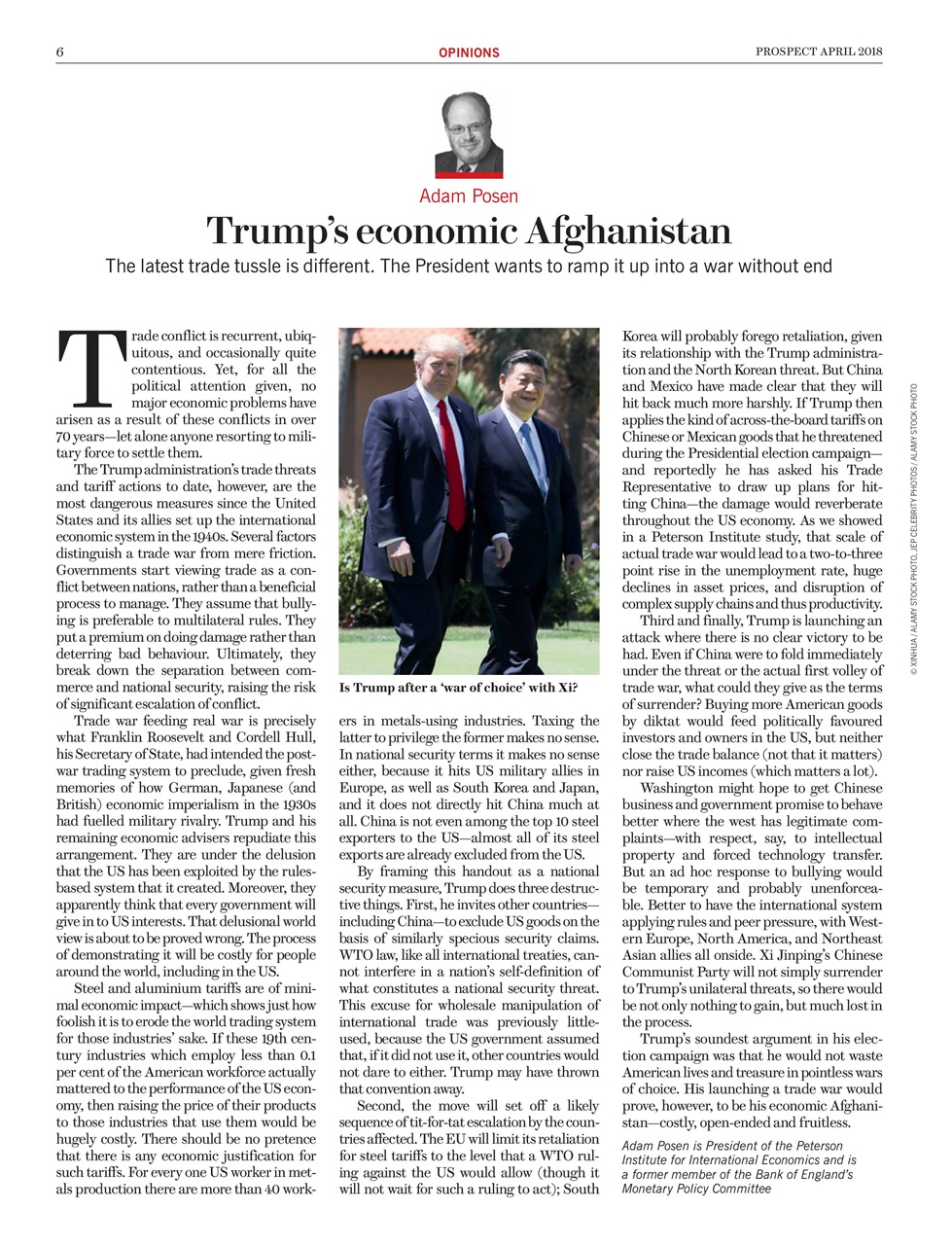 Prospect Magazine Preview Pages