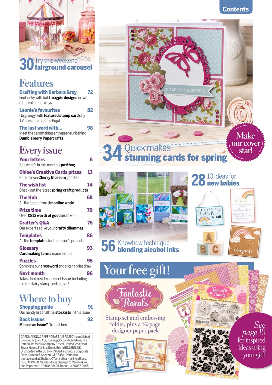 Cardmaking & Papercraft Preview Pages
