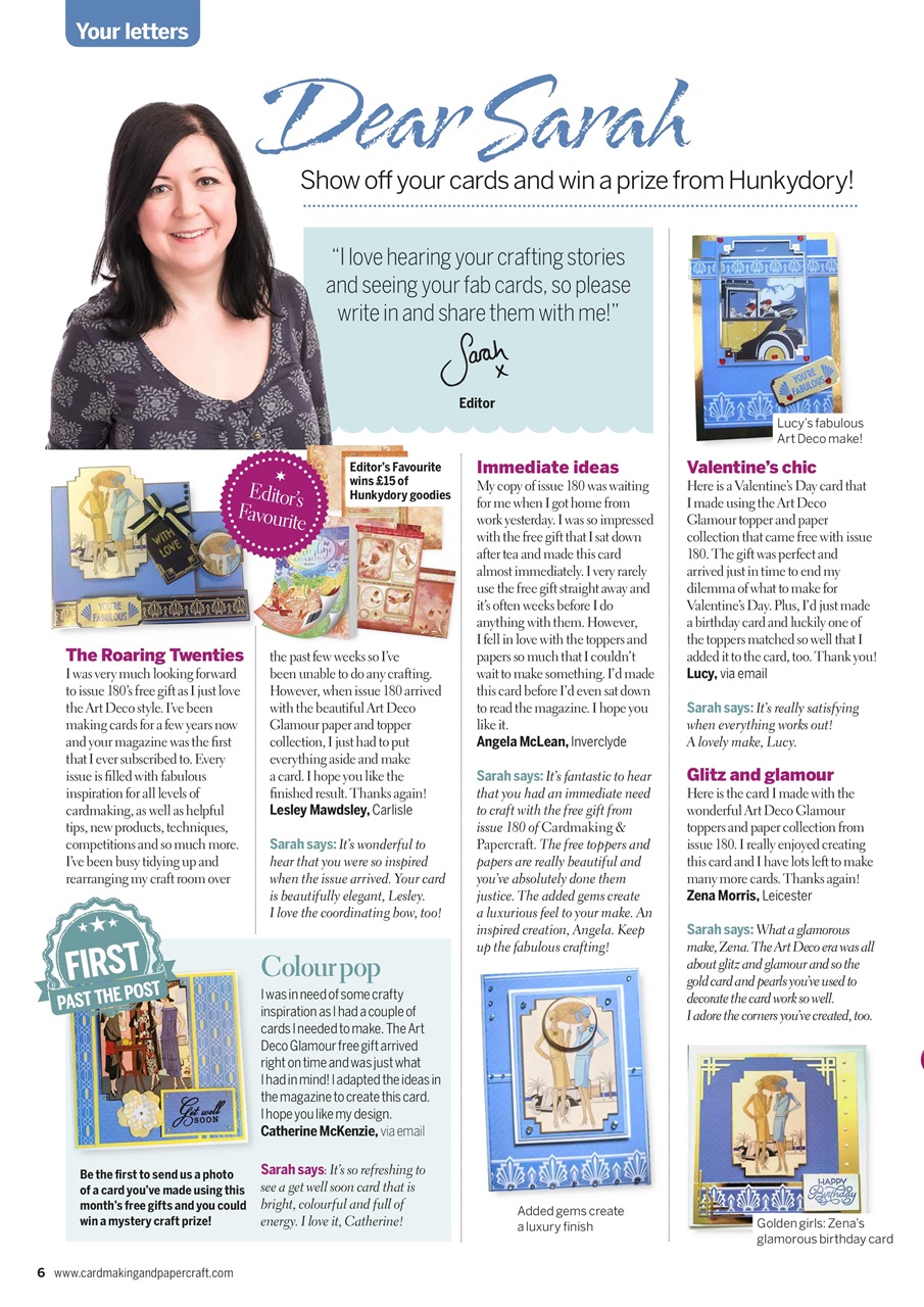 Cardmaking & Papercraft Preview Pages